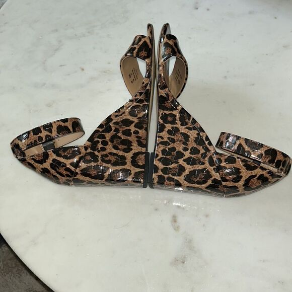 Circus by Sam Edelman leopard wedge heels size 7 - Picture 4 of 6